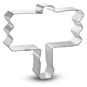 Wooden Sign Cookie Cutter - Designer Cookies ® STUDIO
