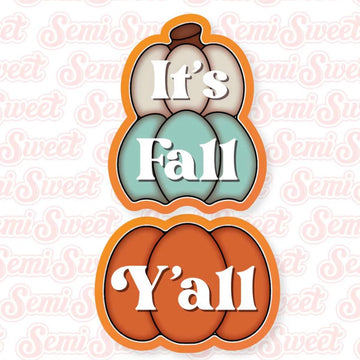 2-Piece Stacked Pumpkin Cookie Cutter Set