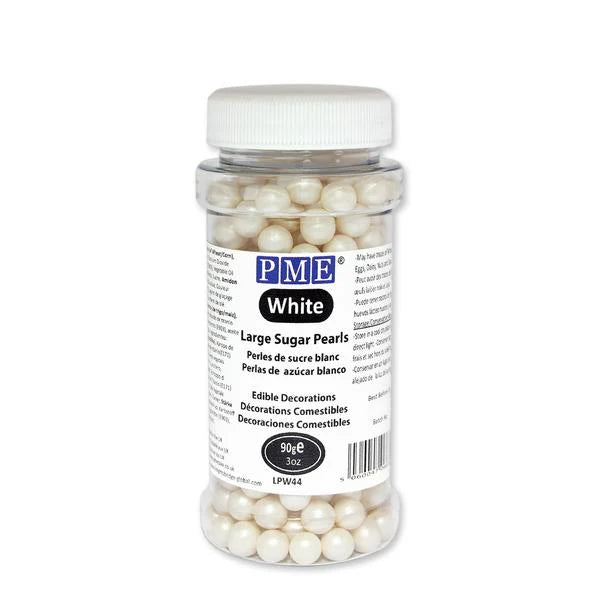 Large White Sugar Pearls