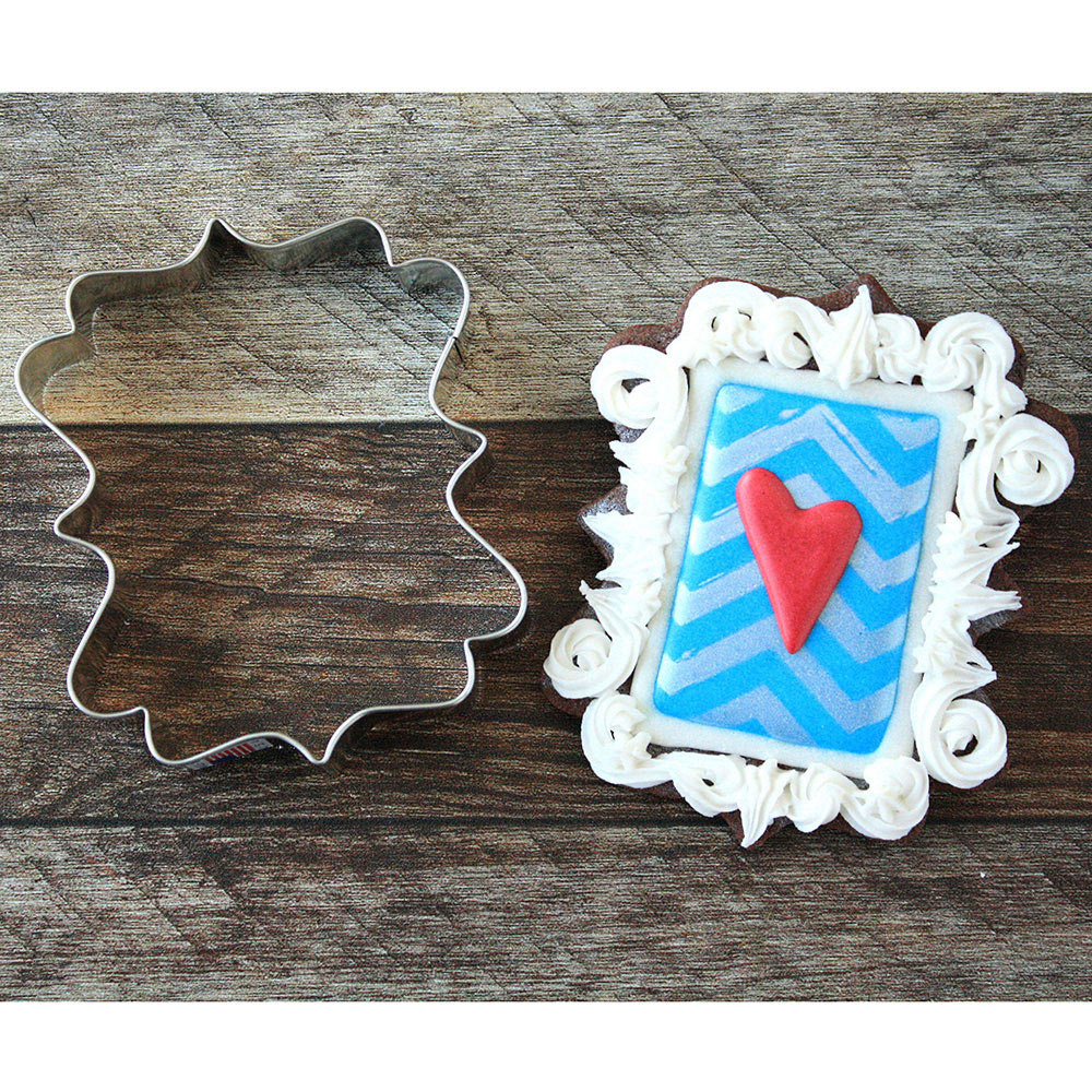 Plaque Frame Cookie Cutter