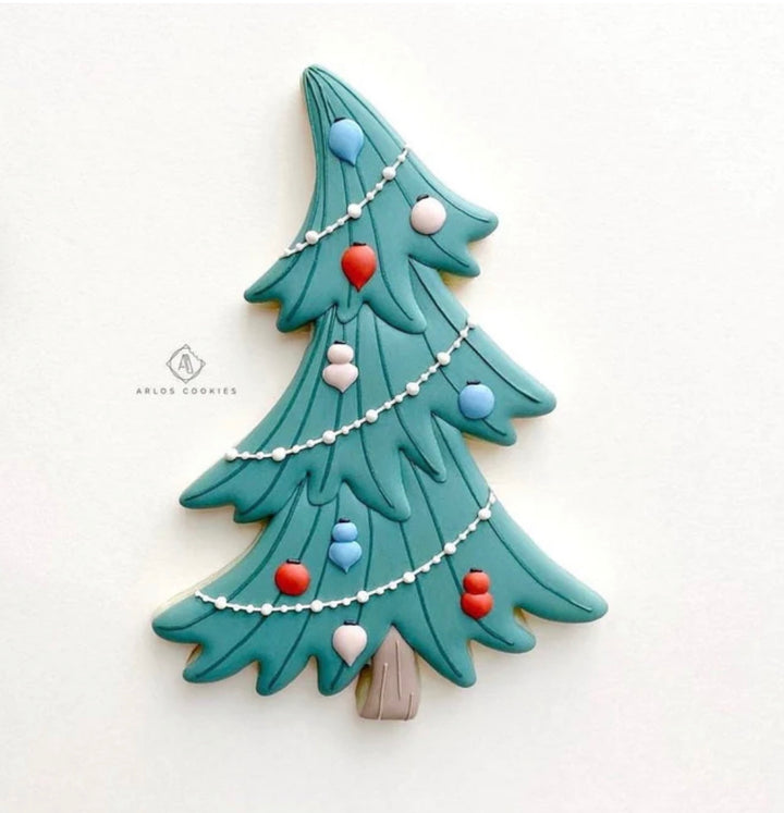 Leaning Christmas Tree Cookie Cutte