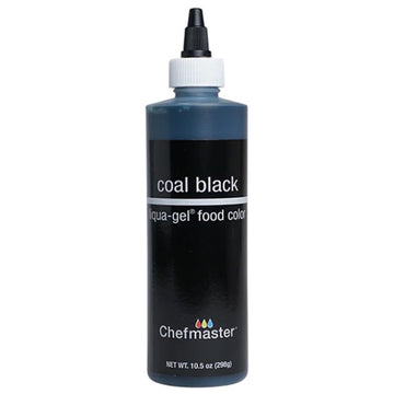 Chefmaster Coal Black Liqua-Gel  (10.5 oz.)