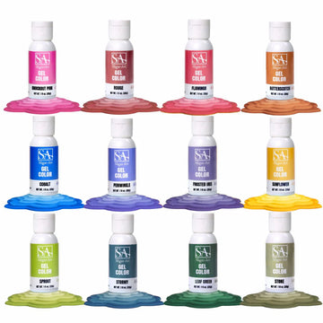 The Sugar Art Gel Collection Kit 3.0 (12 colors)