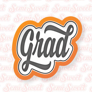 Grad Plaque Cookie Cutter