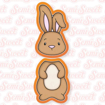 Skinny Easter Bunny Cookie Cutter Set