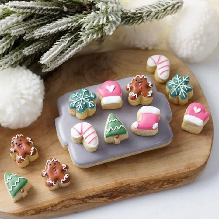 TINY ELF COOKIES SET OF 6 MULTI-CUTTER & DOUGH POPPER