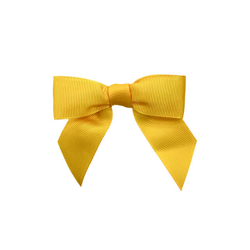 Yellow Gold Pre-tied Bow on a Wire