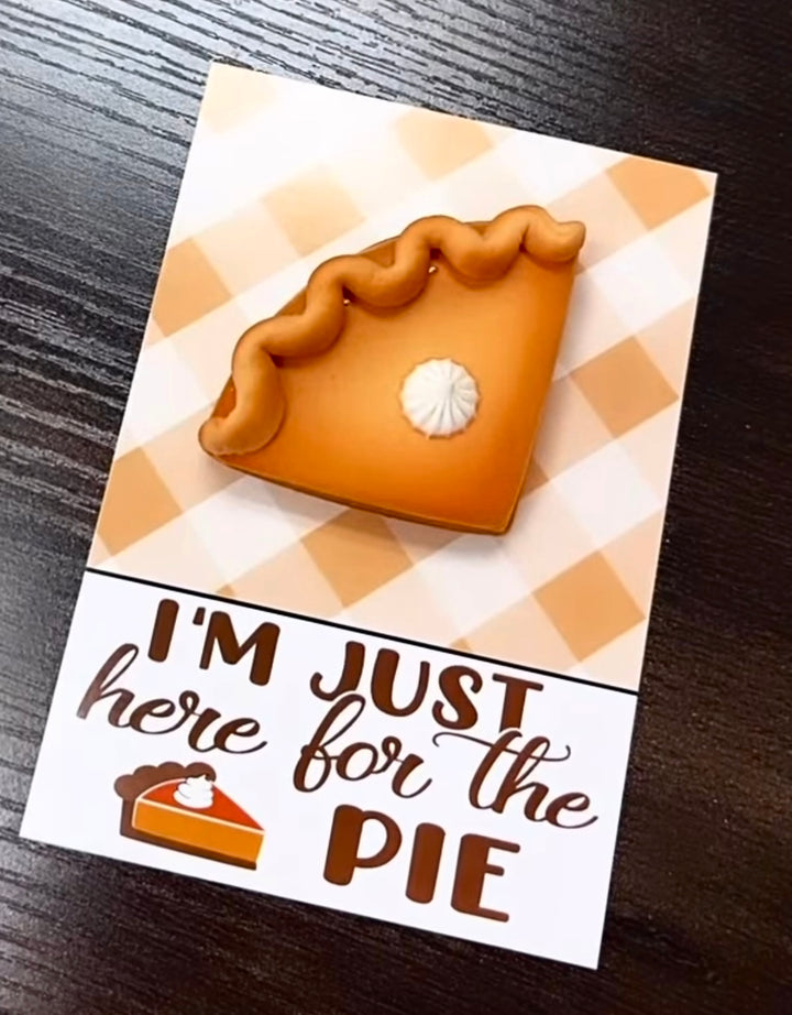 Here for the Pie Cookie Card (25 pcs.)