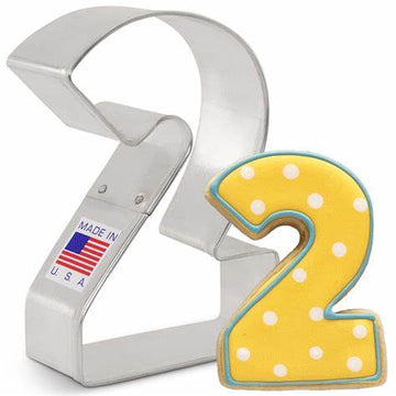 Number Two Cookie Cutter
