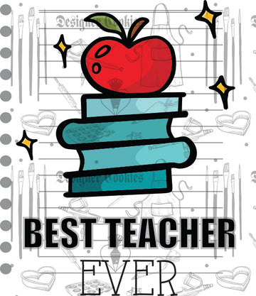 Best Teacher Ever Physical Easter Tag (25 pcs.)