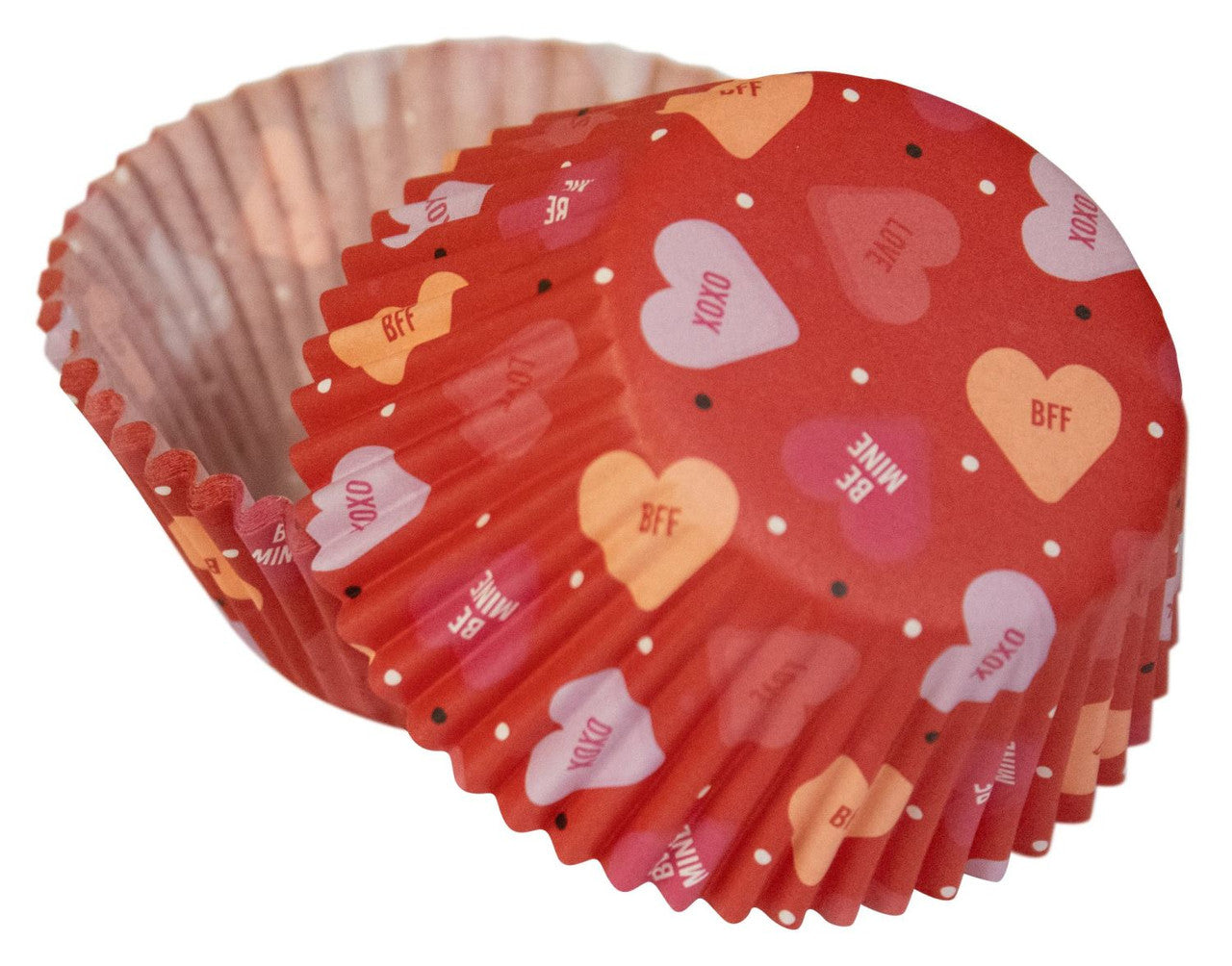 Valentines Day Candy Hearts Standard Baking Cups