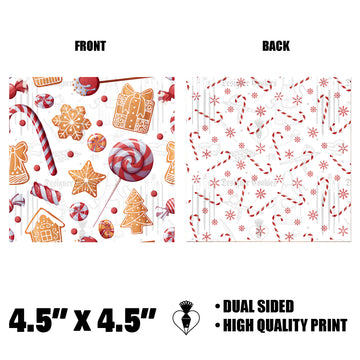 Christmas Square Physical Box Backer (25 pcs.)