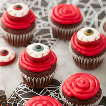 Bloody Eyeball Icing Decorations