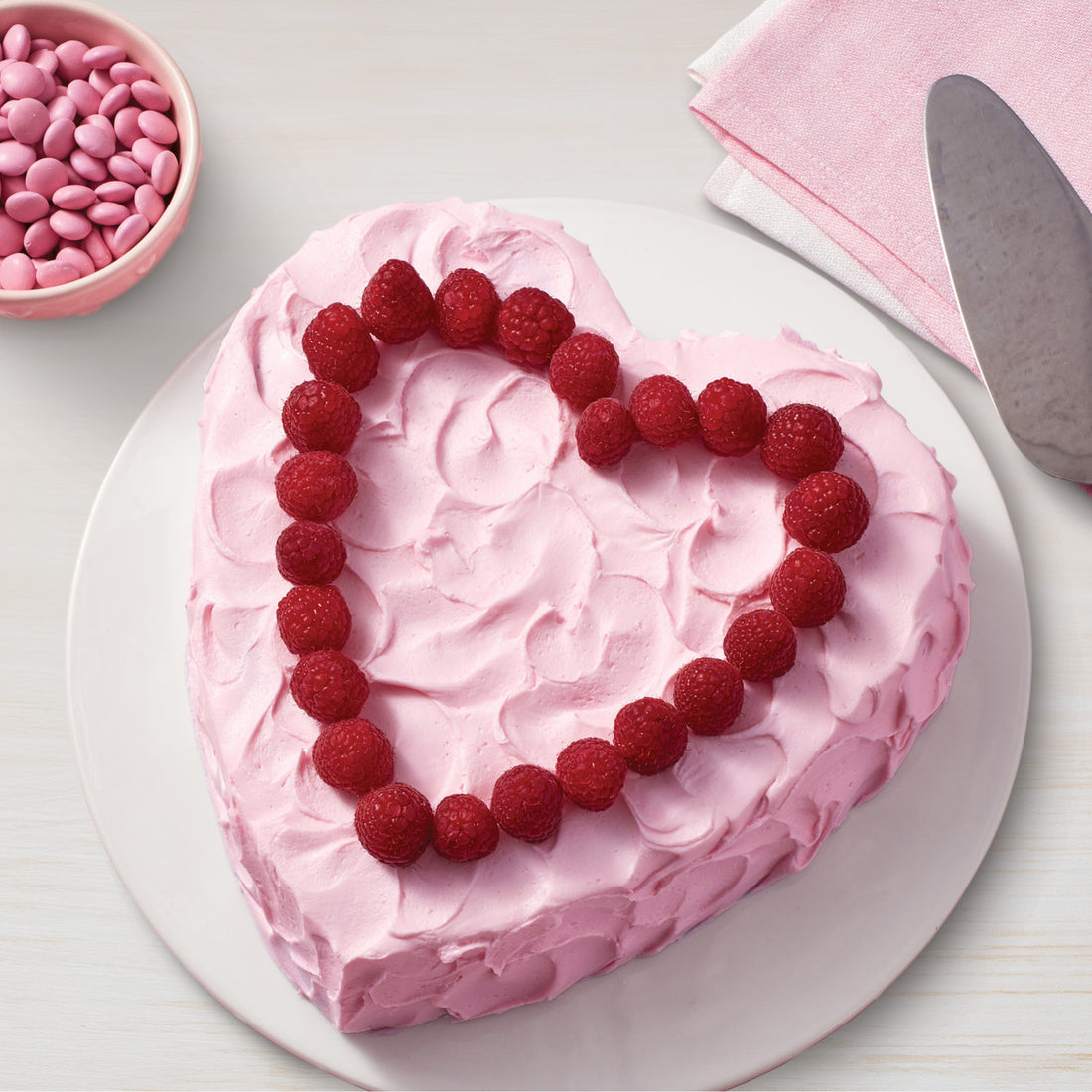 Valentine's Day Aluminum Heart-Shaped Cake Pan