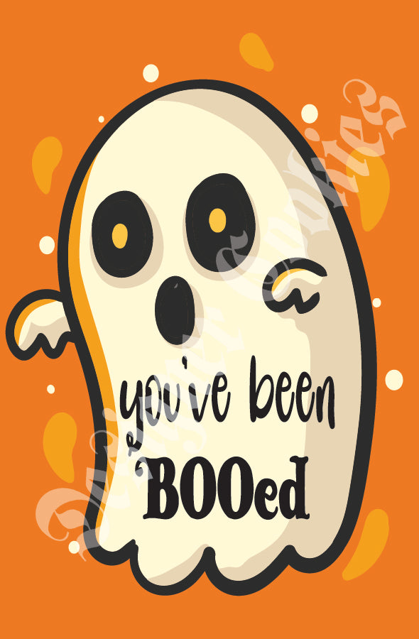 You've Been Booed Physical Tag (25 pcs.)