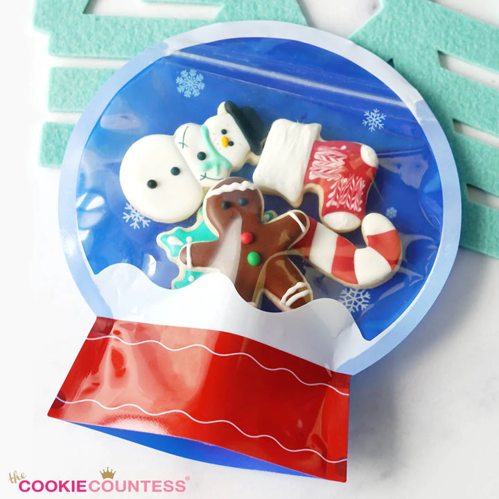 Snow Globe Cookie Bags (10 pcs.)