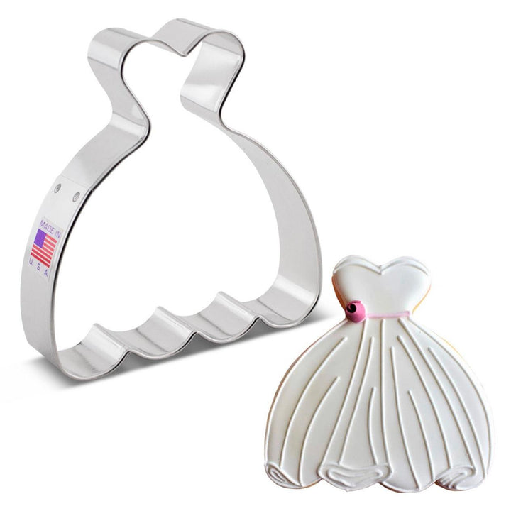 Dress Cookie Cutter - Designer Cookies ™ STUDIO