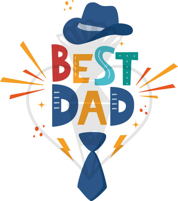 Best Dad Physical Tag (25 pcs.)