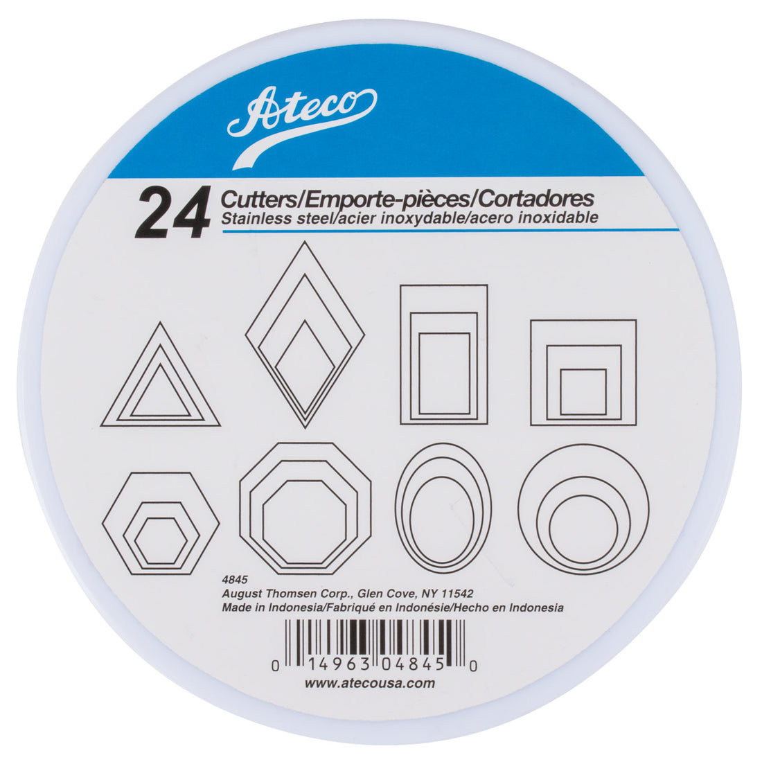Steel Geometric Shapes Cutter Set