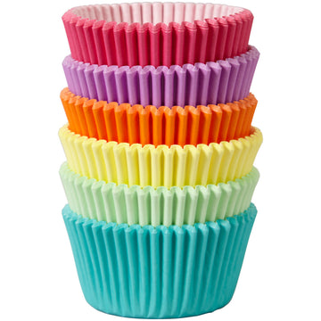 Standard Solid-Colored Pastel Spring Cupcake Liners