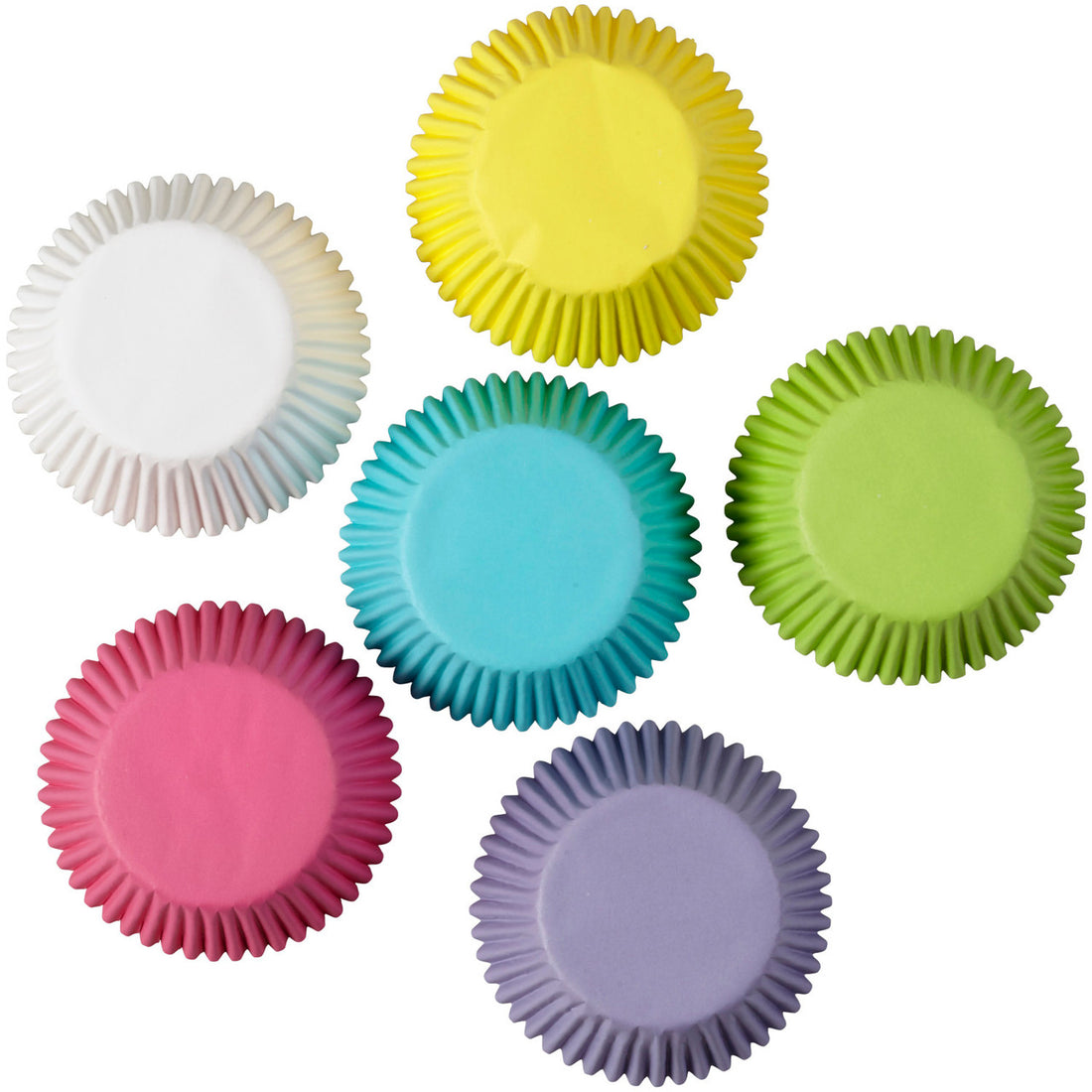 Pastel Rainbow Cupcake Liners