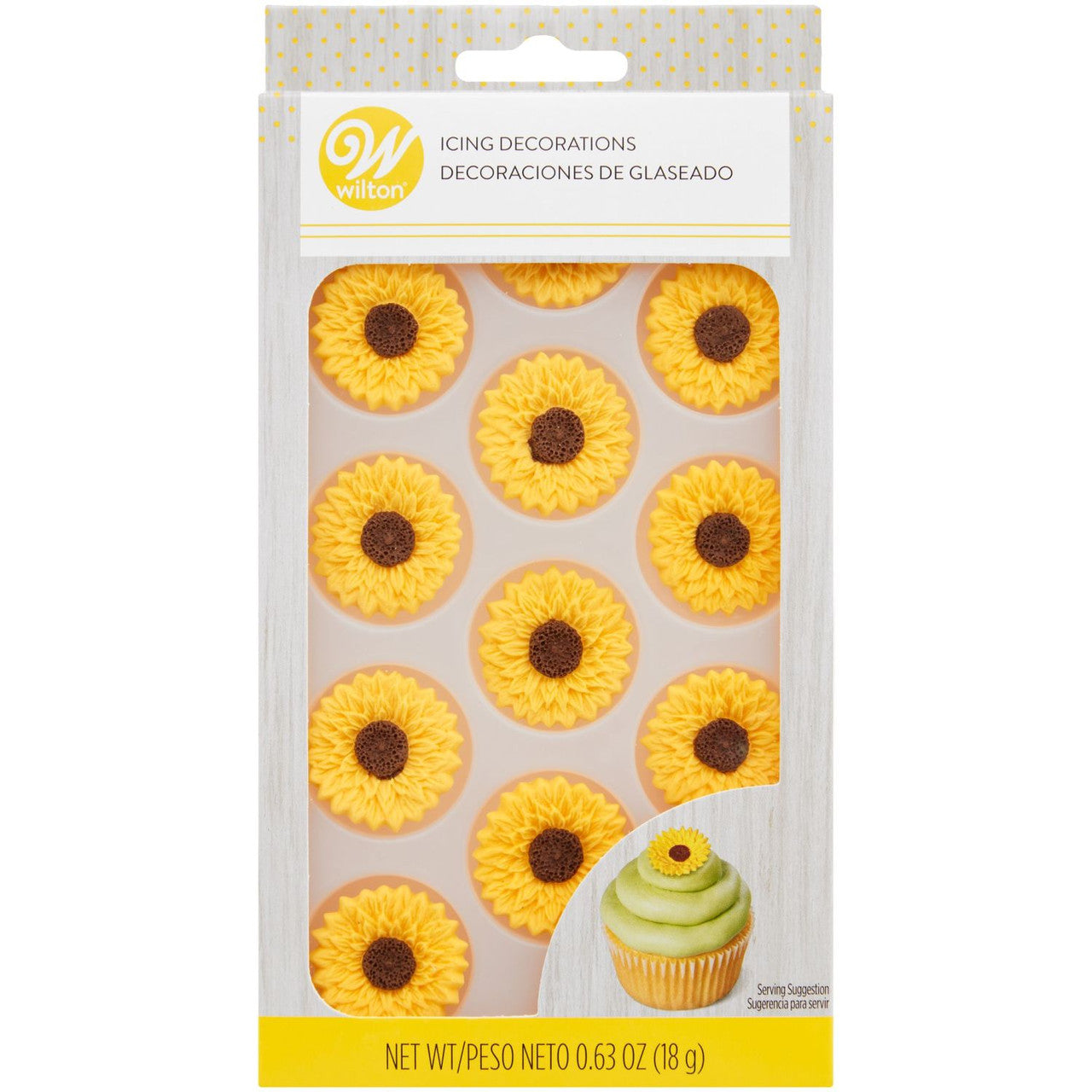 Sunflower Royal Icing Decorations