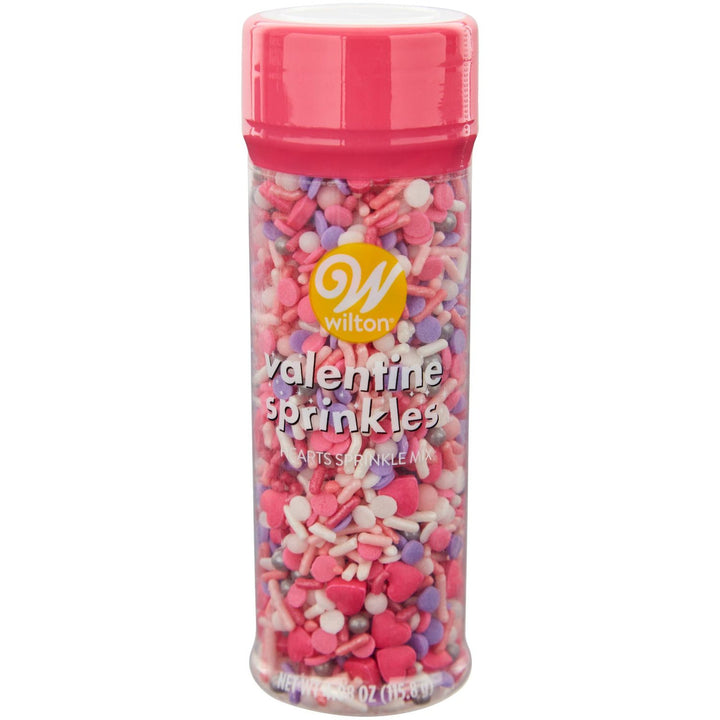 Purple and Pink Hearts Valentine's Day Sprinkle Mix