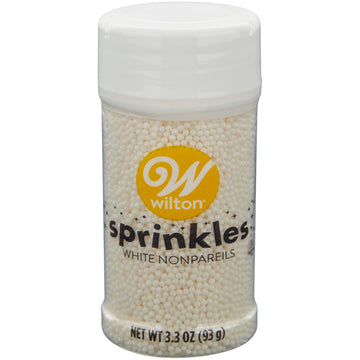 Wilton White Nonpareils