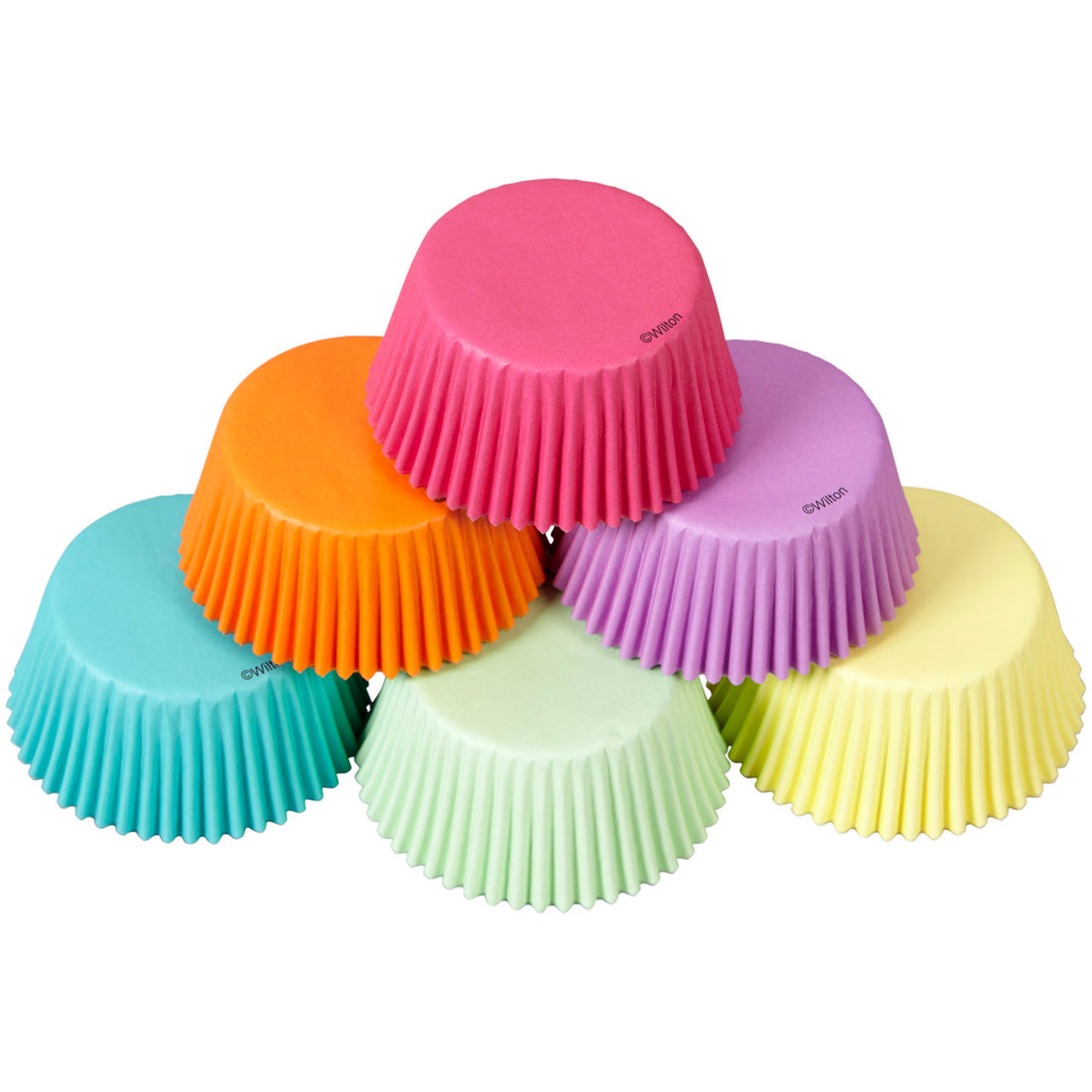 Standard Solid-Colored Pastel Spring Cupcake Liners