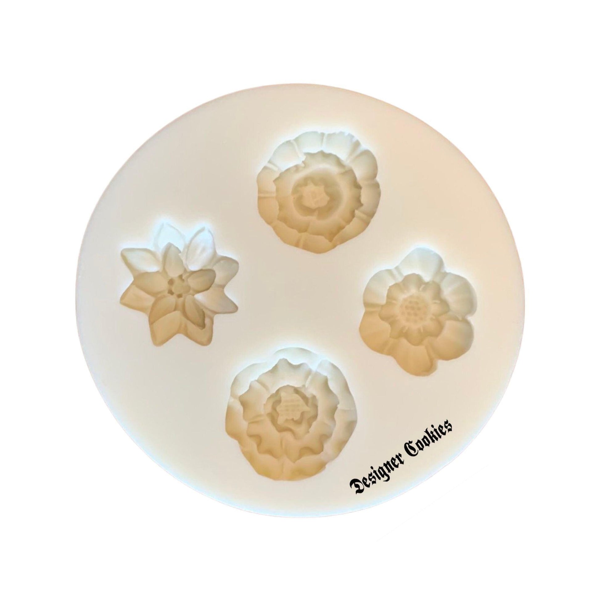 Flowers Mold - Designer Cookies ® STUDIO