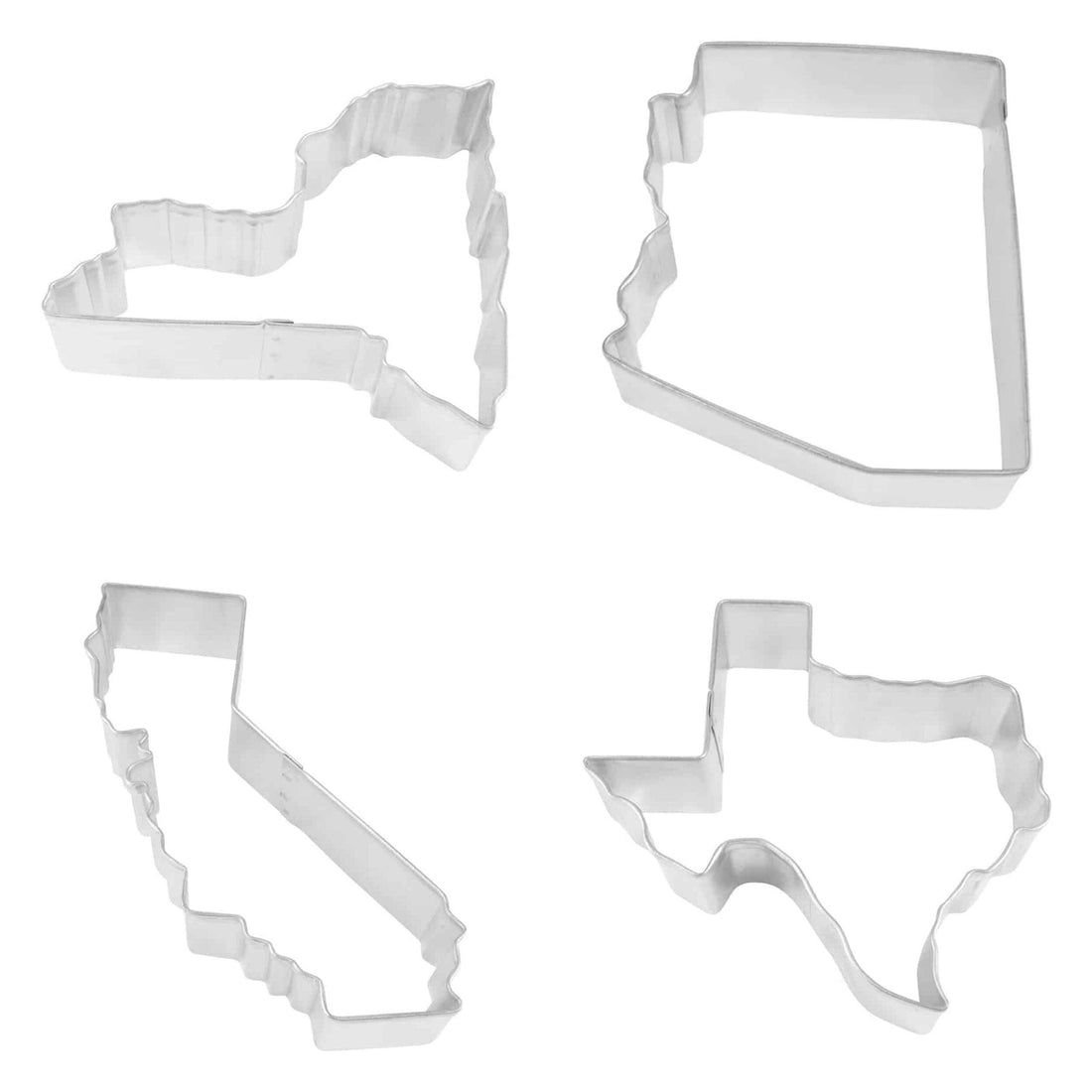 Assorted State Cookie Cutters - Designer Cookies ® STUDIO