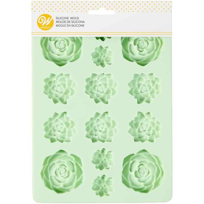 Succulents Silicone Candy Mold - Designer Cookies ™ STUDIO