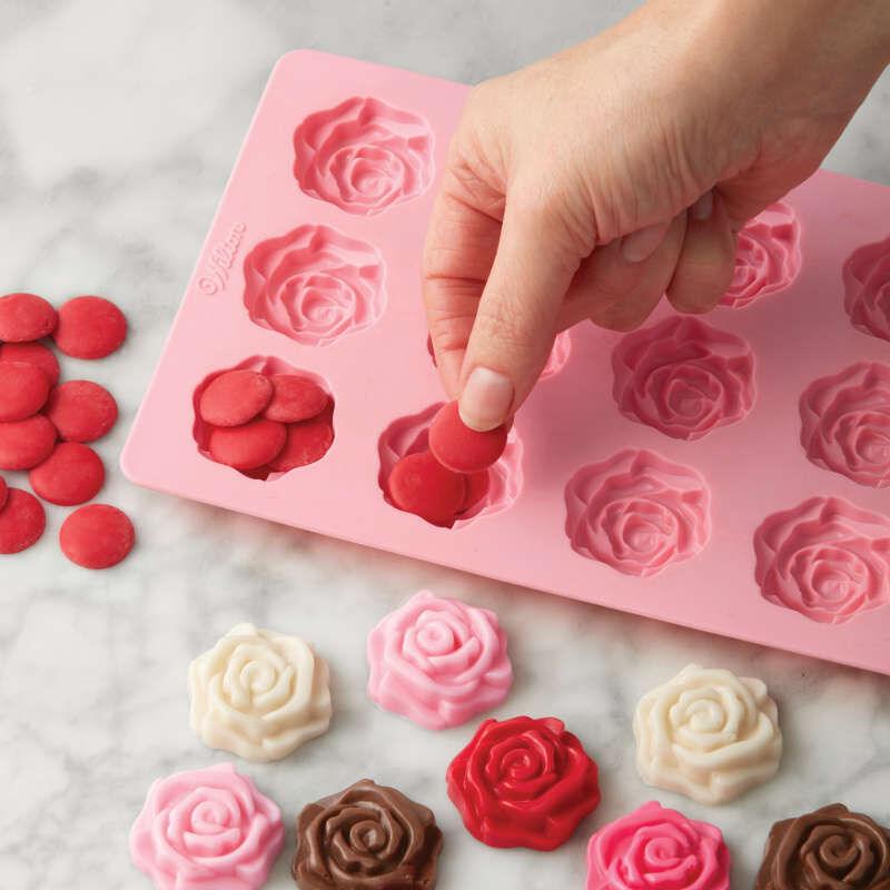 Silicone Rose Mold - Designer Cookies ™ STUDIO