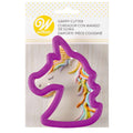 Purple Unicorn Grippy Cutter - Designer Cookies ™ STUDIO