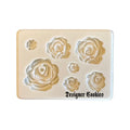 Roses 3 Mold - Designer Cookies ® STUDIO