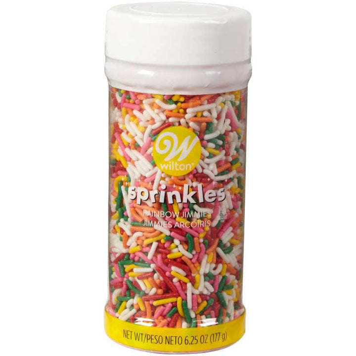 Rainbow Jimmies Sprinkles (6.25 oz.) - Designer Cookies ™ STUDIO