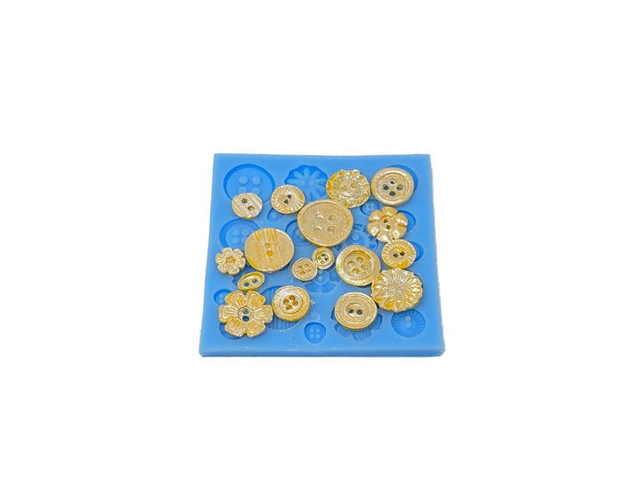 Buttons Mold - Designer Cookies ® STUDIO