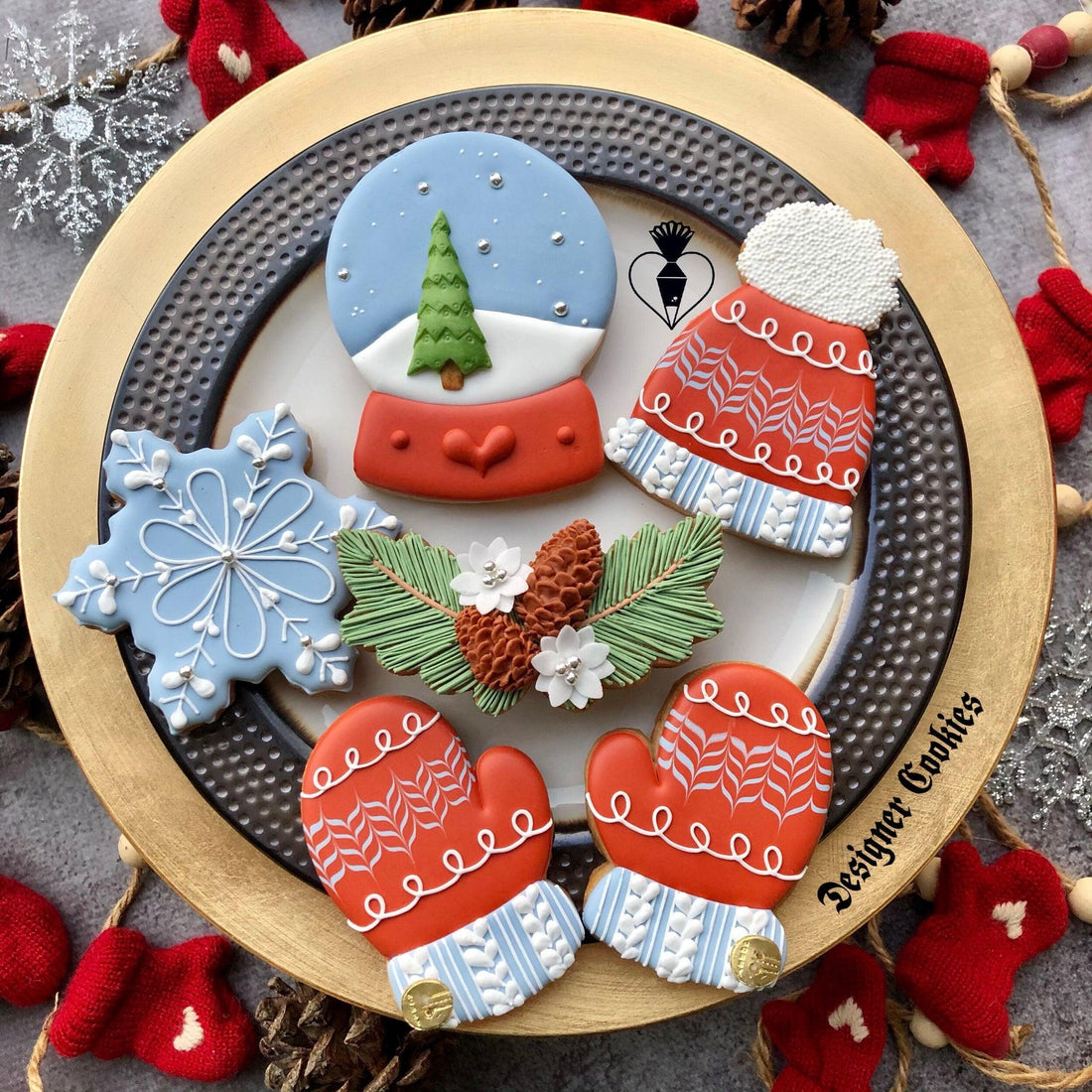 Baby It’s Cold Outside (Intermediate FaceBook LIVE class) - Designer Cookies ® STUDIO