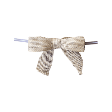 Jute Pretied Bow - Designer Cookies ™ STUDIO