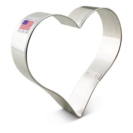 Heart Cookie Cutter 4" - Designer Cookies ® STUDIO