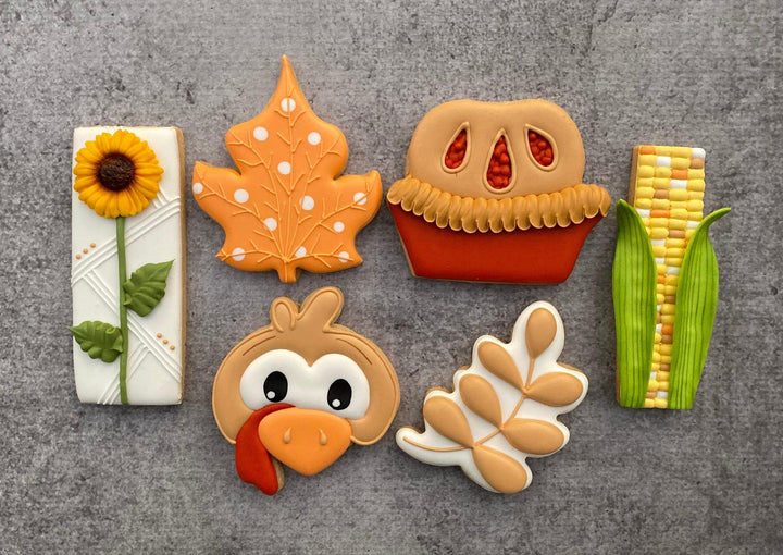 Winner, Winner Turkey Dinner // All-Levels Cookie Class *NOVEMBER 16th* - Designer Cookies ® STUDIO