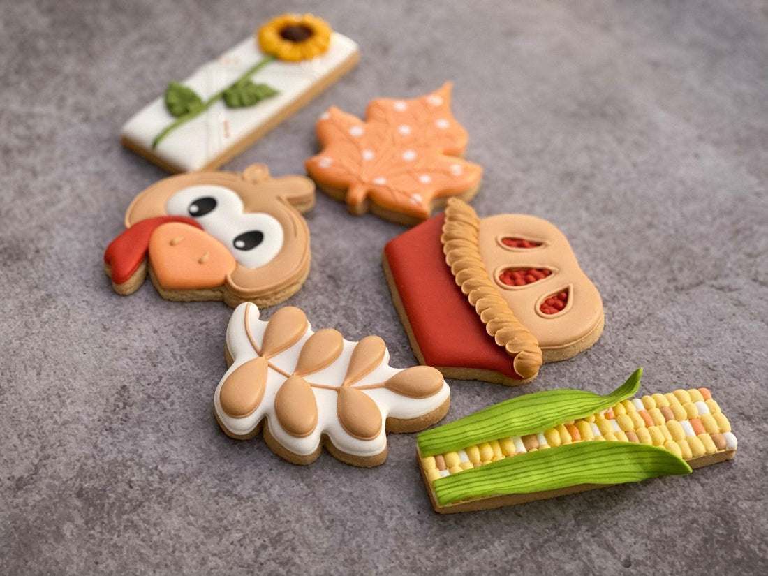 Winner, Winner Turkey Dinner // All-Levels Cookie Class *NOVEMBER 16th* - Designer Cookies ® STUDIO