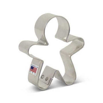 Mini Gingerbread Boy Cookie Cutter - Designer Cookies ® STUDIO