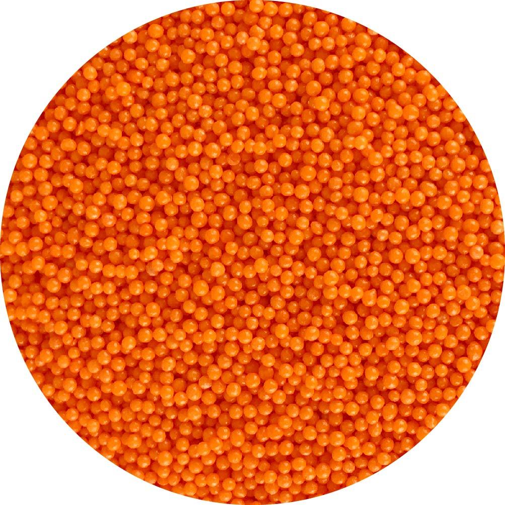 Orange Nonpareils (3.8 oz.) - Designer Cookies ® STUDIO