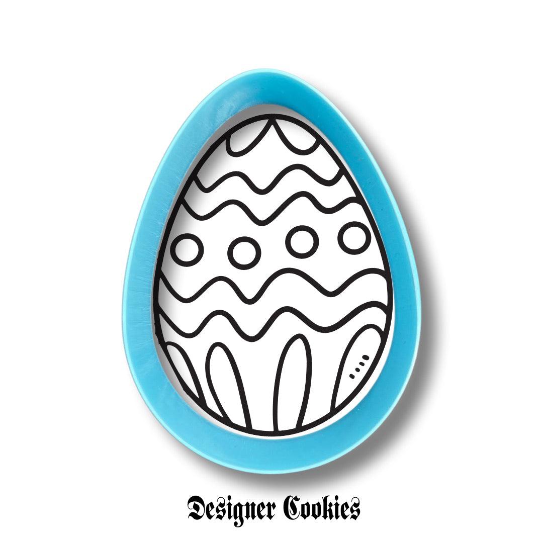 Graduated Egg Cookie Cutter Set (4 pc. set) - Designer Cookies ™ STUDIO