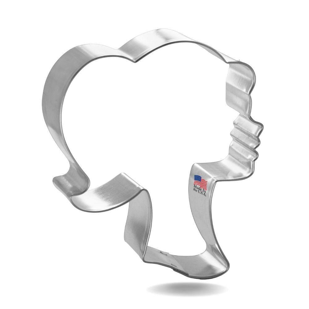 Doll Head Cookie Cutter - Designer Cookies ® STUDIO
