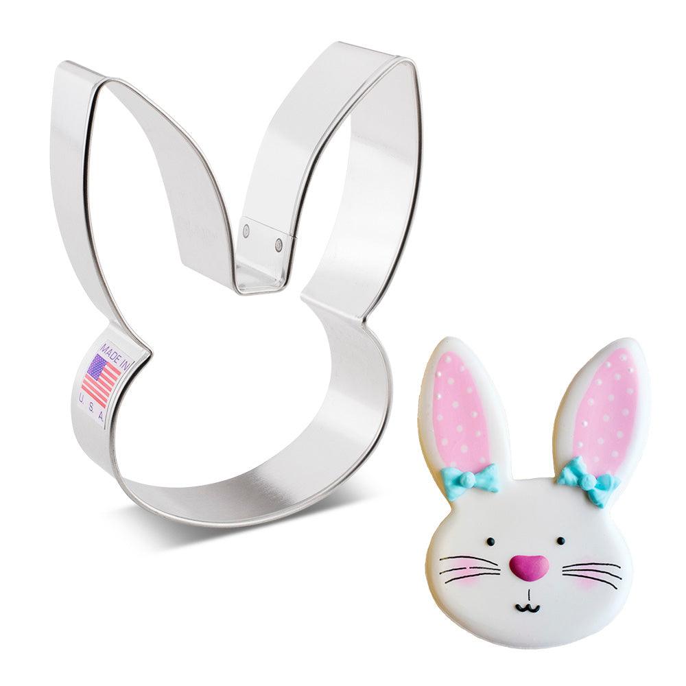 Bunny Head Cookie Cutter - Designer Cookies ™ STUDIO