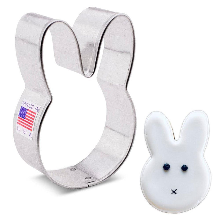 Cute Bunny Head - Designer Cookies ™ STUDIO