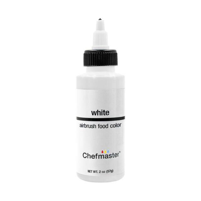 chefmaster white airbrush food color 