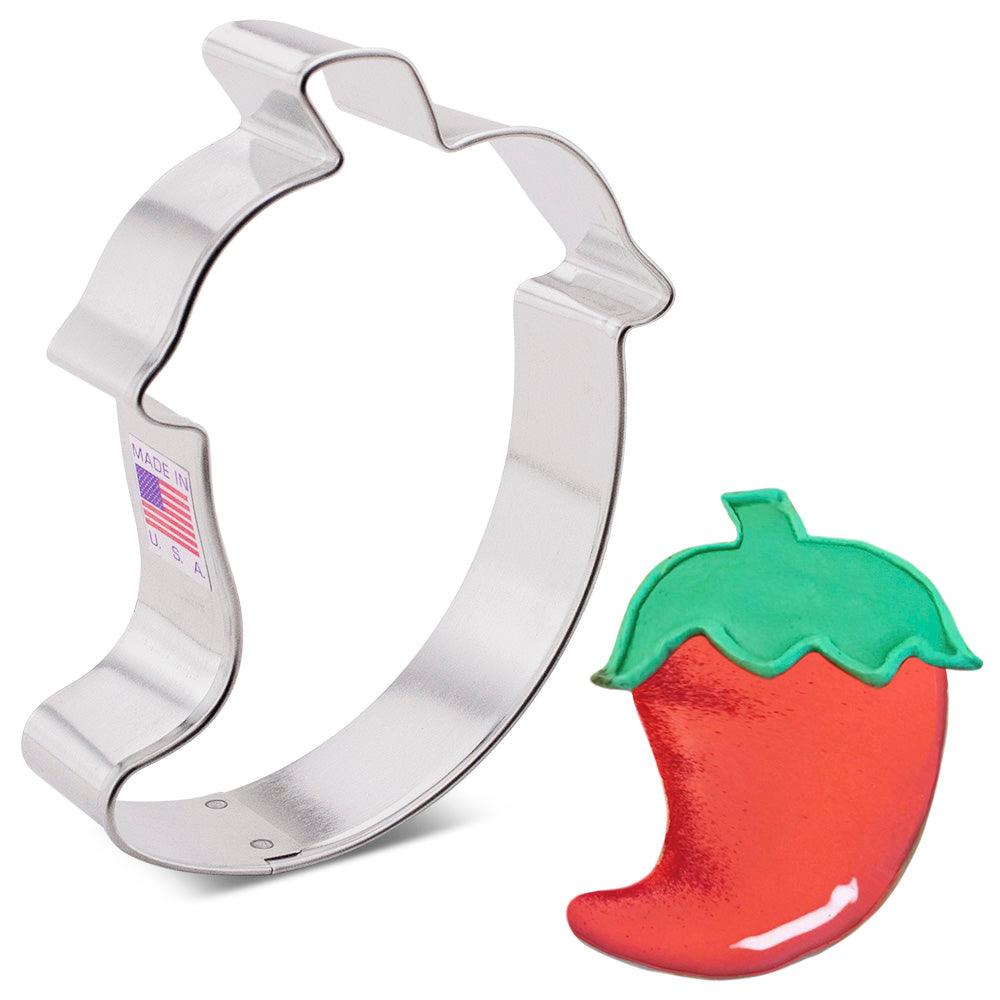 Chili Pepper Cookie Cutter - Designer Cookies ® STUDIO